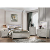 Champagne Toned Dresser With Tapered Acrylic Legs And 2 Jewelry Drawers - Homeroots - Flyclothing LLC