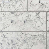 Modern White Dresser With 7 Faux Marble Detailed Front Drawer. - Homeroots - Flyclothing LLC