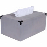 Rustic Gray Mango Wood Rectangular Tissue Holder - Homeroots - Flyclothing LLC