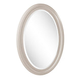 33" Silver Oval Framed Accent Mirror - Homeroots - Flyclothing LLC