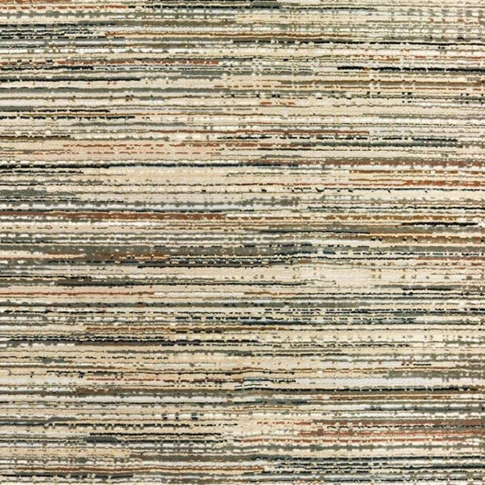 6' X 9' Ivory Sage Abtract Lines Indoor Area Rug - Homeroots - Flyclothing LLC