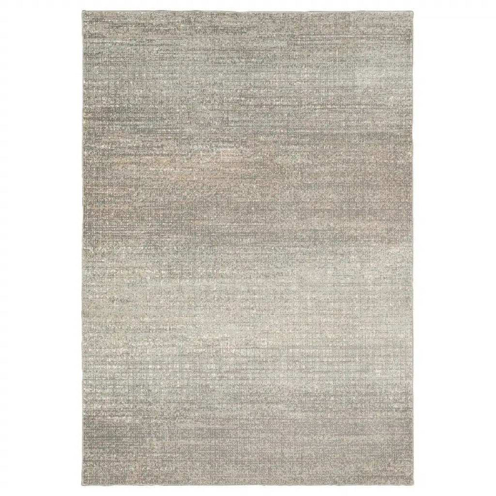 9' X 12' Gray Green Abstract Confetti Indoor Area Rug - Homeroots - Flyclothing LLC