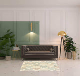 3' X 6' Ivory Multi Neutral Tone Scratch Indoor Area Rug - Homeroots - Flyclothing LLC