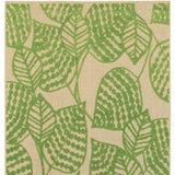 Green Floral Indoor Outdoor Area Rug - Homeroots - Flyclothing LLC