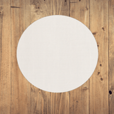 8" Round Beige Non Slip Rug Pad - Homeroots - Flyclothing LLC