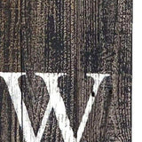 5' Rustic Black And White Front Porch Welcome Sign - Homeroots - Flyclothing LLC