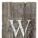 5' Rustic Dark Gray and White Wood Porch Welcome Sign - Homeroots - Flyclothing LLC