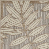2' X 10' Gray And Ivory Floral Indoor Outdoor Area Rug - Homeroots - Flyclothing LLC
