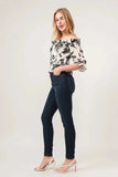 And The Why Smocked Off-Shoulder Floral Printed Top - Trendsi - Flyclothing LLC