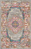 2' X 3' Gray Power Loom Area Rug - Homeroots - Flyclothing LLC
