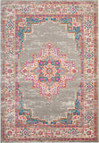 7' X 10' Gray Power Loom Area Rug - Homeroots - Flyclothing LLC