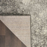 5' X 7' Gray And Ivory Abstract Power Loom Area Rug - Homeroots - Flyclothing LLC