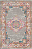 4' X 6' Gray Power Loom Area Rug - Homeroots - Flyclothing LLC