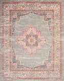 8' X 10' Gray Power Loom Area Rug - Homeroots - Flyclothing LLC