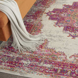 4' X 6' Fuchsia Power Loom Area Rug - Homeroots - Flyclothing LLC