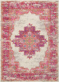 4' X 6' Fuchsia Power Loom Area Rug - Homeroots - Flyclothing LLC