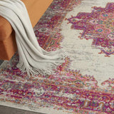 5' X 7' Fuchsia Power Loom Area Rug - Homeroots - Flyclothing LLC