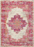 5' X 7' Fuchsia Power Loom Area Rug - Homeroots - Flyclothing LLC