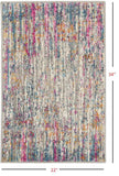2' X 3' Pink And Ivory Abstract Power Loom Area Rug - Homeroots - Flyclothing LLC