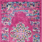 6' Fuchsia Power Loom Runner Rug - Homeroots - Flyclothing LLC