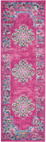 6' Fuchsia Power Loom Runner Rug - Homeroots - Flyclothing LLC