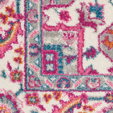 4' X 6' Pink And Gray Power Loom Area Rug - Homeroots - Flyclothing LLC