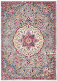 5' X 7' Pink And Gray Power Loom Area Rug - Homeroots - Flyclothing LLC