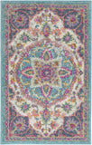 2' X 3' Pink And Green Dhurrie Area Rug - Homeroots - Flyclothing LLC