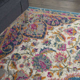 4' X 6' Pink And Green Dhurrie Area Rug - Homeroots - Flyclothing LLC