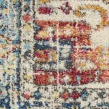 5' X 7' Blue And Ivory Power Loom Area Rug - Homeroots - Flyclothing LLC