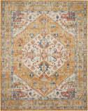 7' X 10' Yellow And Ivory Dhurrie Area Rug - Homeroots - Flyclothing LLC