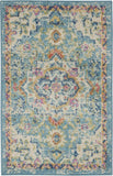 2' X 3' Blue And Ivory Dhurrie Area Rug - Homeroots - Flyclothing LLC