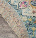 8' X 10' Blue And Ivory Dhurrie Area Rug - Homeroots - Flyclothing LLC