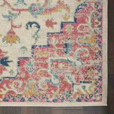 4' X 6' Pink And Ivory Southwestern Dhurrie Area Rug - Homeroots - Flyclothing LLC