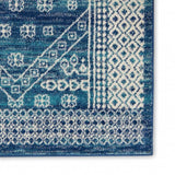 8' Navy Blue Shag Power Loom Runner Rug - Homeroots - Flyclothing LLC