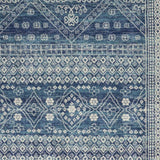 4' X 6' Navy Blue Power Loom Area Rug - Homeroots - Flyclothing LLC