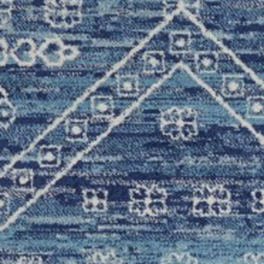 7' X 10' Navy Blue Power Loom Area Rug - Homeroots - Flyclothing LLC