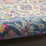 5' X 7' Teal Blue Power Loom Area Rug - Homeroots - Flyclothing LLC