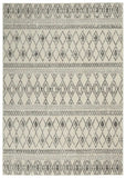 5' X 7' Gray Geometric Berber Power Loom Area Rug - Homeroots - Flyclothing LLC