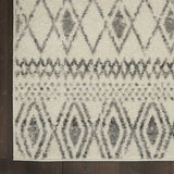 5' X 7' Gray Geometric Berber Power Loom Area Rug - Homeroots - Flyclothing LLC
