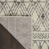 5' X 7' Gray Geometric Power Loom Area Rug - Homeroots - Flyclothing LLC