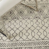 5' X 7' Gray Geometric Power Loom Area Rug - Homeroots - Flyclothing LLC