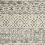 5' X 7' Gray Geometric Power Loom Area Rug - Homeroots - Flyclothing LLC