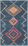 2' X 3' Navy Blue Southwestern Berber Area Rug - Homeroots - Flyclothing LLC