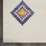 5' X 7' Ivory Geometric Berber Area Rug - Homeroots - Flyclothing LLC