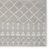 5' X 7' Gray Geometric Berber Area Rug - Homeroots - Flyclothing LLC