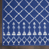 6' X 9' Navy Blue Geometric Berber Area Rug - Homeroots - Flyclothing LLC