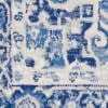 5' X 7' Blue And Ivory Floral Dhurrie Area Rug - Homeroots - Flyclothing LLC