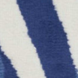 4' X 6' Blue And Ivory Geometric Dhurrie Area Rug - Homeroots - Flyclothing LLC