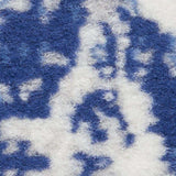 6' X 9' Navy Blue Geometric Dhurrie Area Rug - Homeroots - Flyclothing LLC